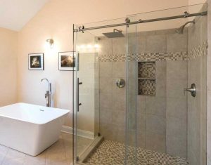 کابین دوش شیشه ای