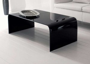 میز شیشه خم