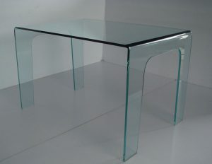 میز کامپیوتر شیشه ای