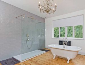 پارتیشن شیشه ای سرویس بهداشتی