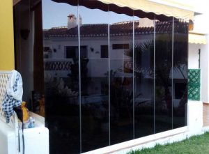 شیشه 10 میل دودی