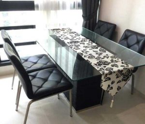 شیشه میز ناهار خوری