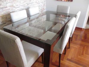 شیشه میز