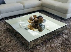 میز جلو مبلی آینه ای