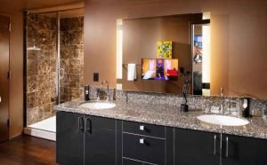 آینه سرویس بهداشتی