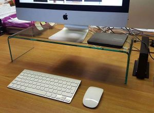 شیشه خم میز