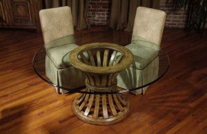 شیشه رومیزی سه پله