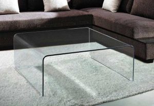 میز تلویزیون شیشه ای