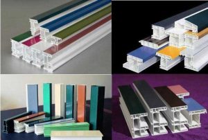 پنجره upvc رنگی