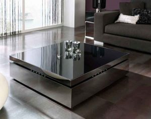 شیشه روی میز دودی