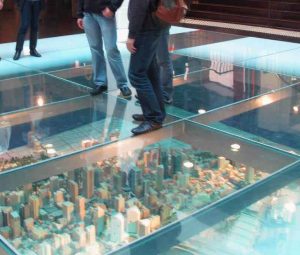 شیشه نشکن کف