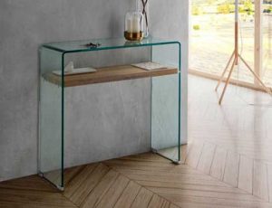 میز آرایش شیشه ای