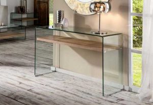 میز آرایش شیشه ای