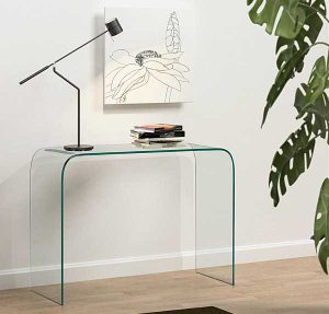 میز آرایش شیشه ای