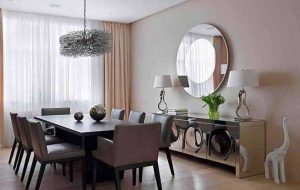 آینه سالن پذیرایی