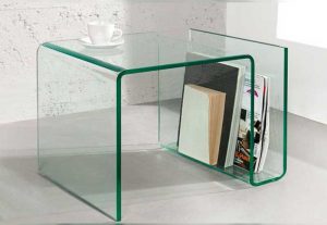 شیشه خم میز