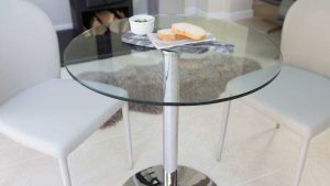 شیشه رومیزی گرد