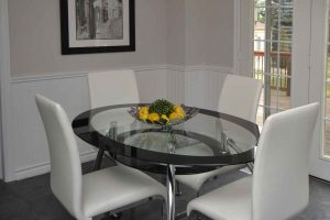 شیشه رومیزی گرد