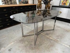 شیشه میز گرد