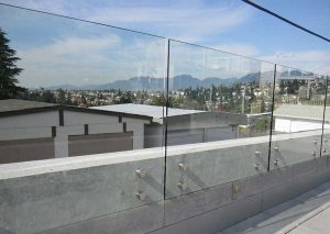 نرده شیشه ای اکسپوز