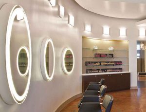 آینه نورپردازی