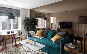 آینه کاری روی دیوار