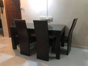 شیشه میز ناهارخوری هشت نفره