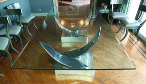 قیمت شیشه میز ناهارخوری