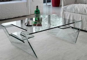 میز شیشه ای پذیرایی