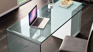 میز مدیریت شیشه ای