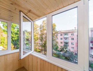 پنجره upvc خم