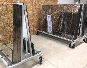 آینه آنتیک طرح دار