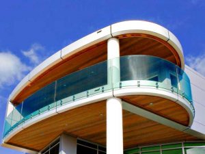 شیشه خم لمینت