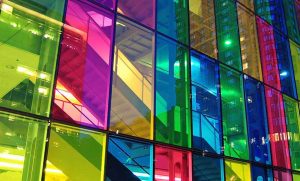 شیشه رنگی سنتی