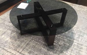 شیشه رومیزی دودی
