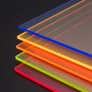 طلق شیشه ای رنگی