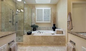 کابین دوش شیشه ای