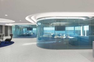 شیشه خم لمینت