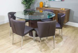 شیشه رومیزی گرد