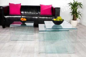 میز شیشه ای