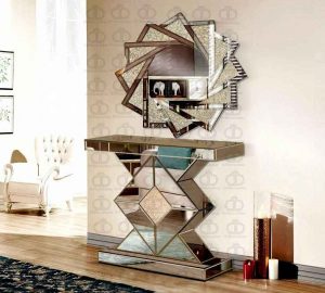 میز آینه ای کسنول