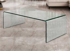 شیشه خم میز