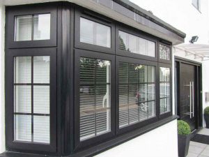 پنجره upvc رنگی