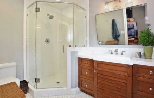 کابین دوش شیشه ای