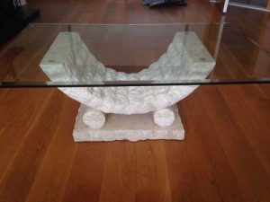 شیشه رومیزی سه پله