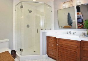 کابین دوش شیشه ای