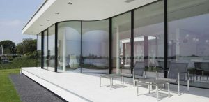 شیشه خم لمینت