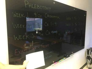 تخته وایت برد شیشه ای مغناطیسی