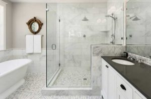 کابین دوش شیشه ای