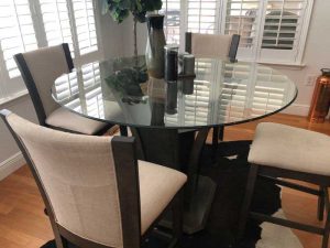 قیمت شیشه رومیزی